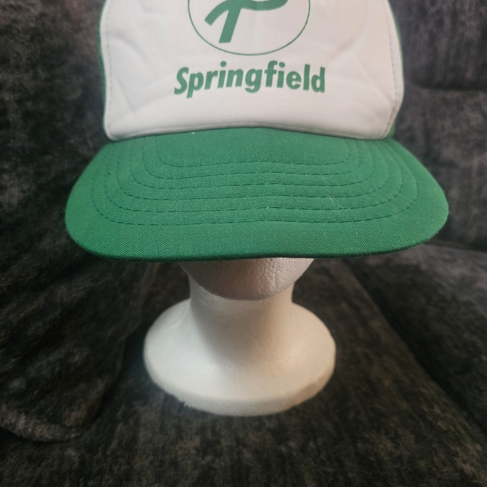 Springfield Green and White Men's Hat